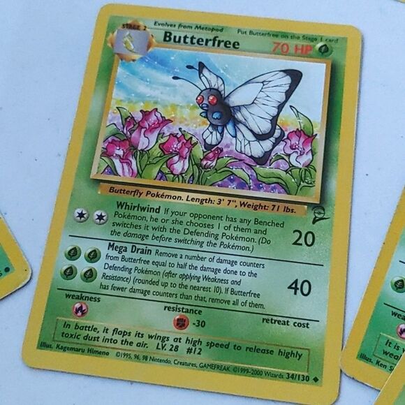 Pokemon cards butterfree evolutions - Picture 2 of 4